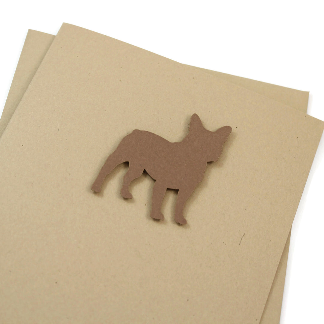 French Bulldog Blank Greeting Card