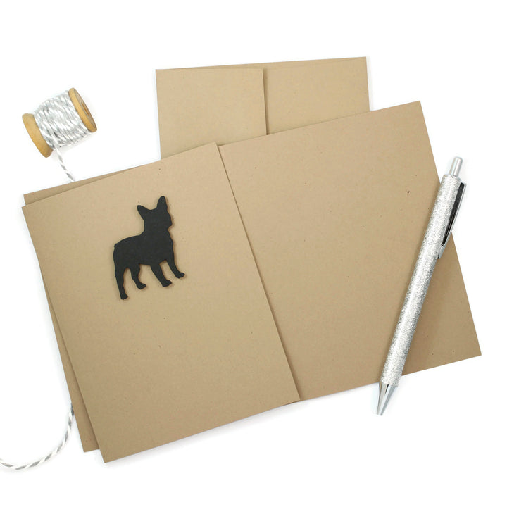 French Bulldog Blank Greeting Card