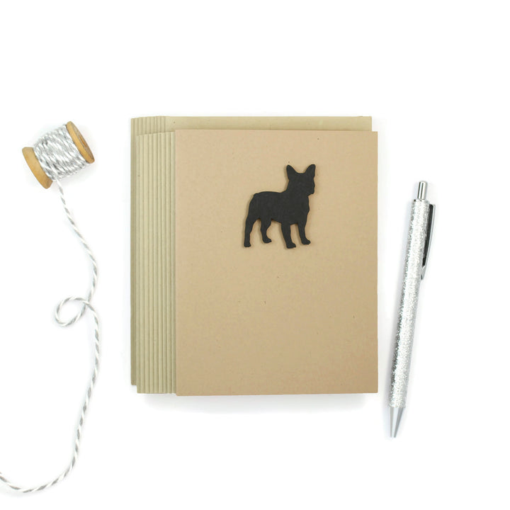 French Bulldog Blank Greeting Card