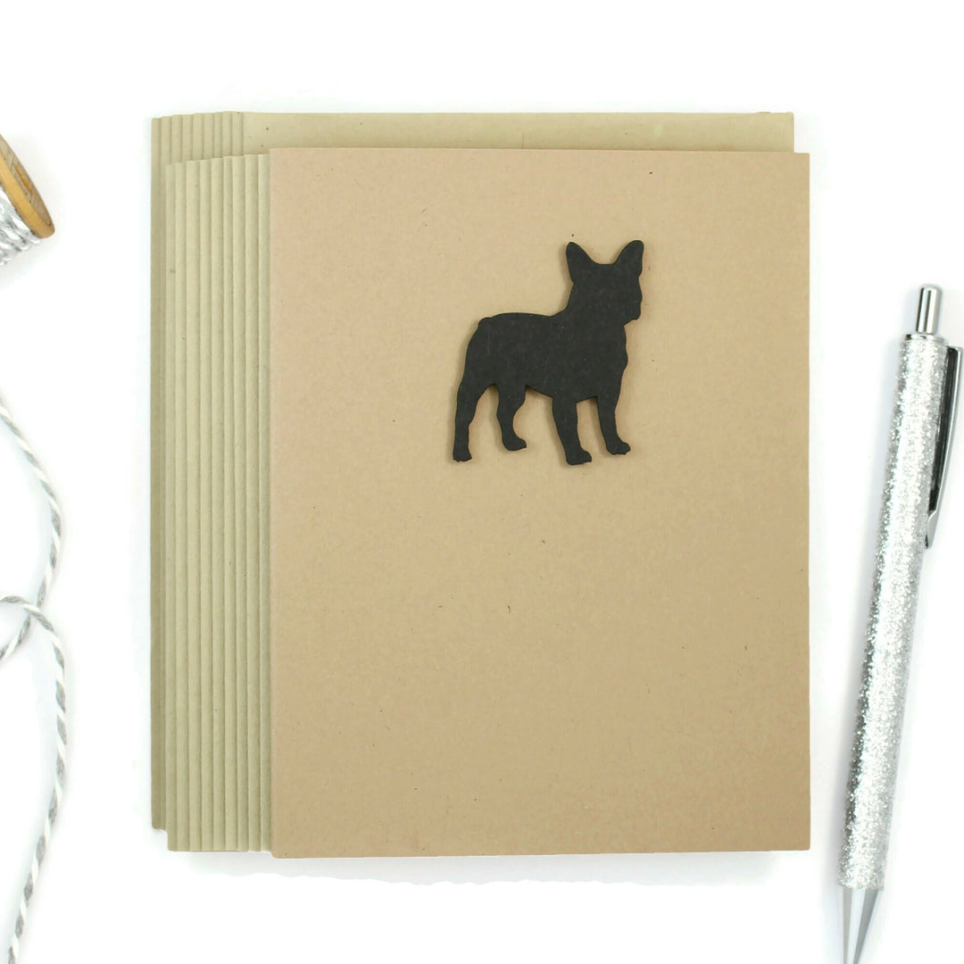 French Bulldog Blank Greeting Card