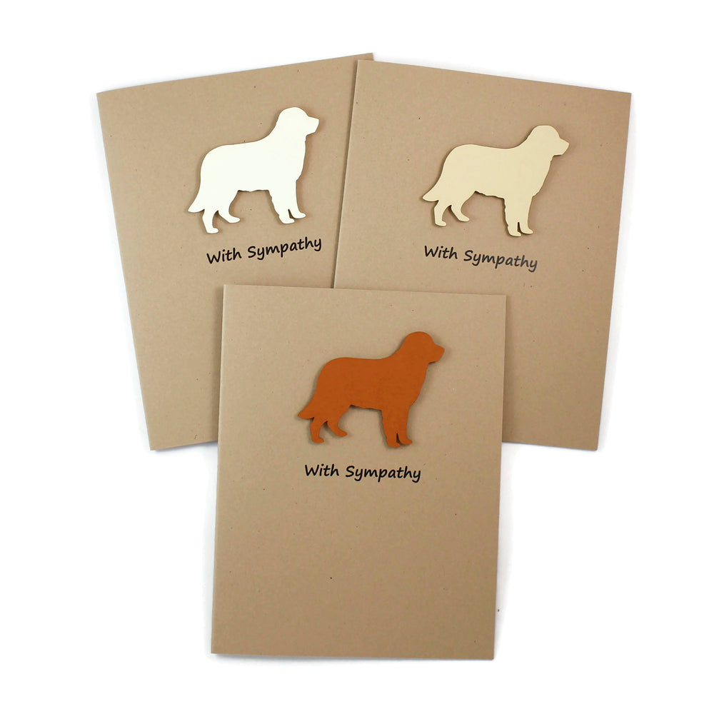 Golden Retriever Sympathy Card