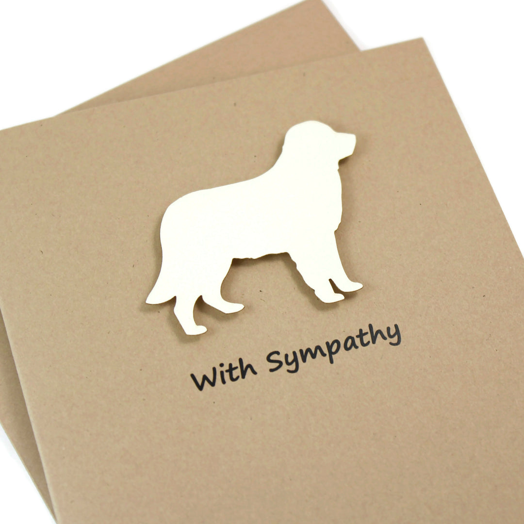 Golden Retriever Sympathy Card