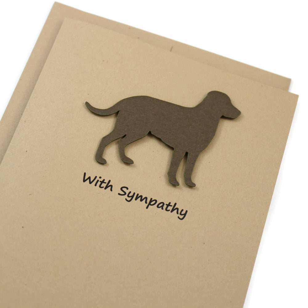 Labrador Retriever Sympathy Card